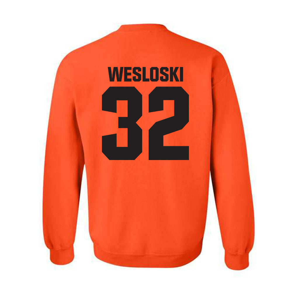 Oklahoma State - NCAA Football : Ethan Wesloski - Classic Shersey Crewneck Sweatshirt-1