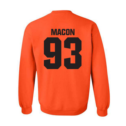 Oklahoma State - NCAA Football : Dominic Macon - Classic Shersey Crewneck Sweatshirt-1