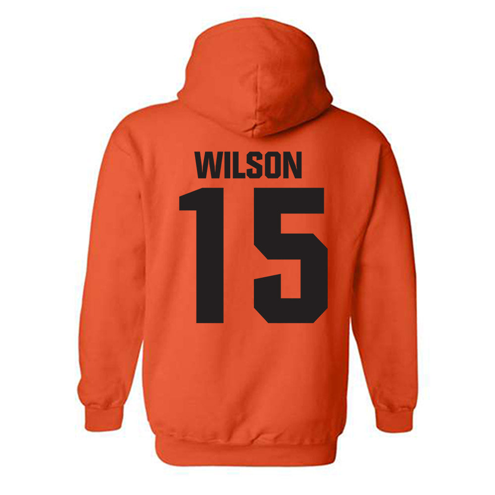 Oklahoma State - NCAA Women's Soccer : sophie Wilson - Classic Shersey Hooded Sweatshirt-1