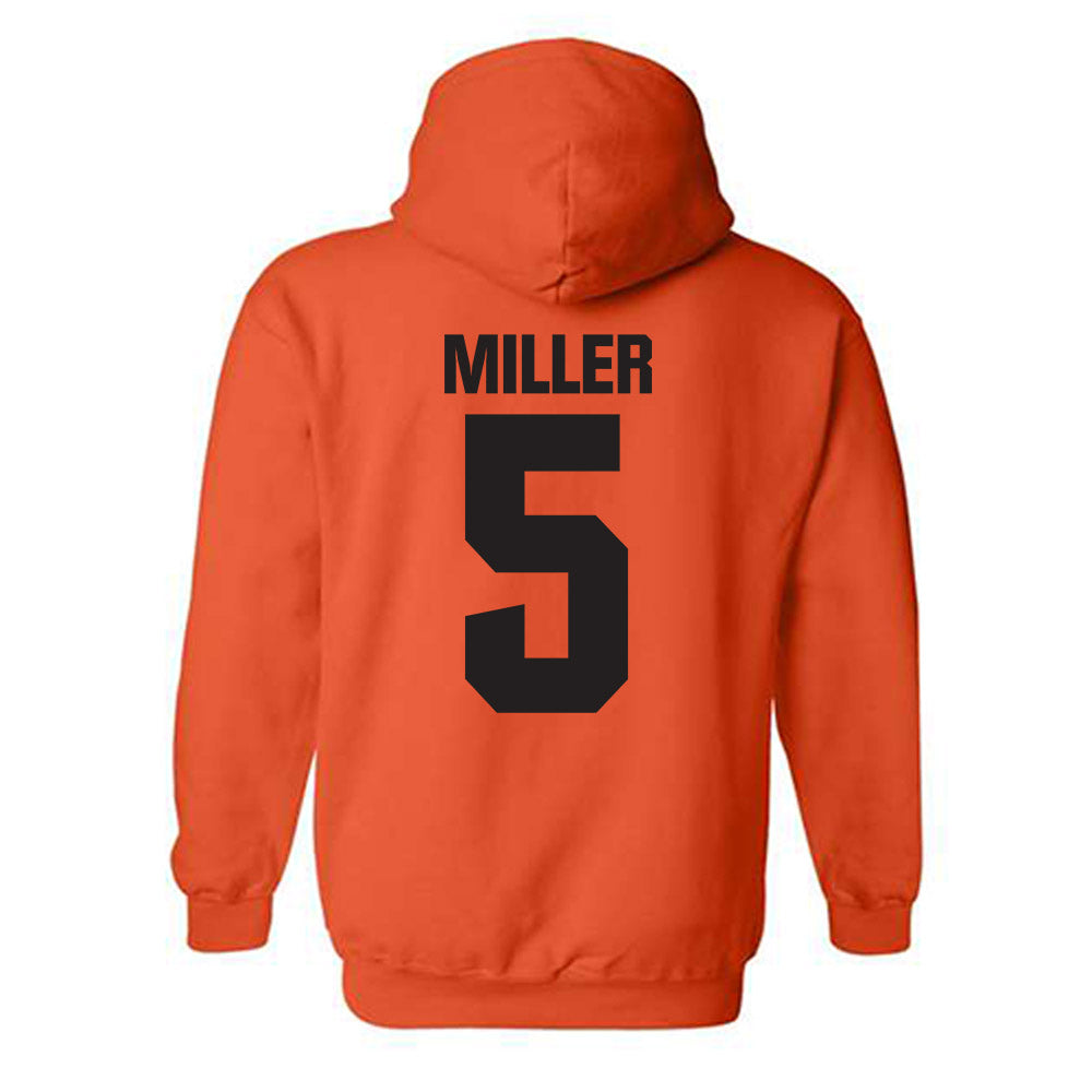 Oklahoma State - NCAA Men's Basketball : Vyctorius Miller - Classic Shersey Hooded Sweatshirt-1