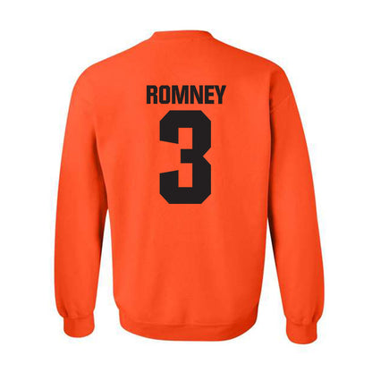 Oklahoma State - NCAA Football : Tate Romney - Classic Shersey Crewneck Sweatshirt-1