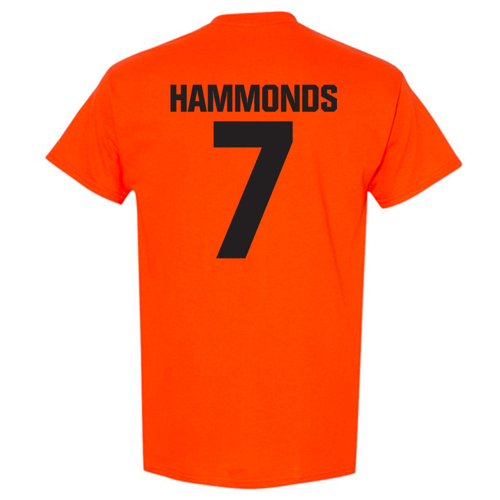 Oklahoma State - NCAA Football : Quinton Hammonds - Classic Shersey T-Shirt-1