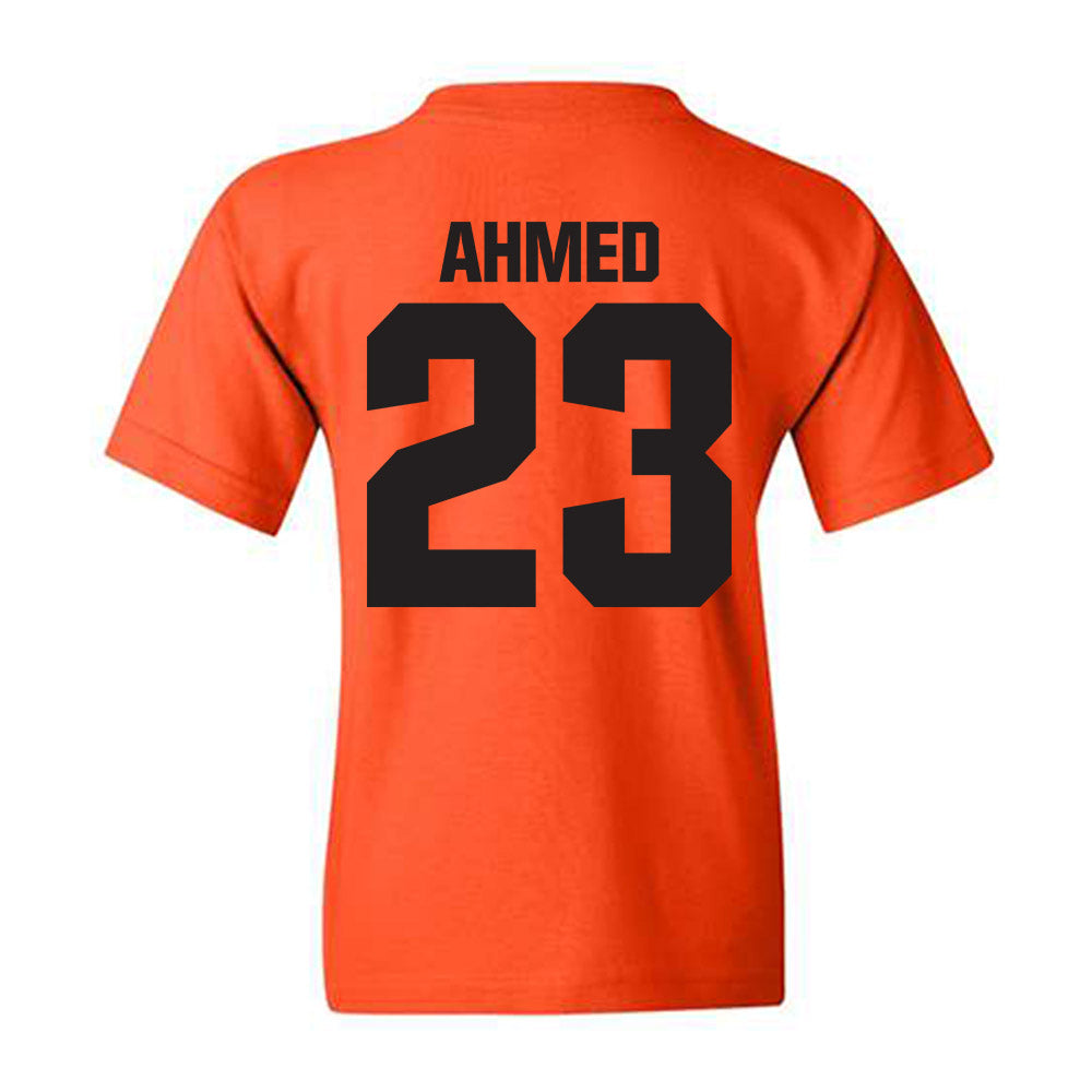 Oklahoma State - NCAA Men's Basketball : Benjamin Ahmed - Classic Shersey Youth T-Shirt-1