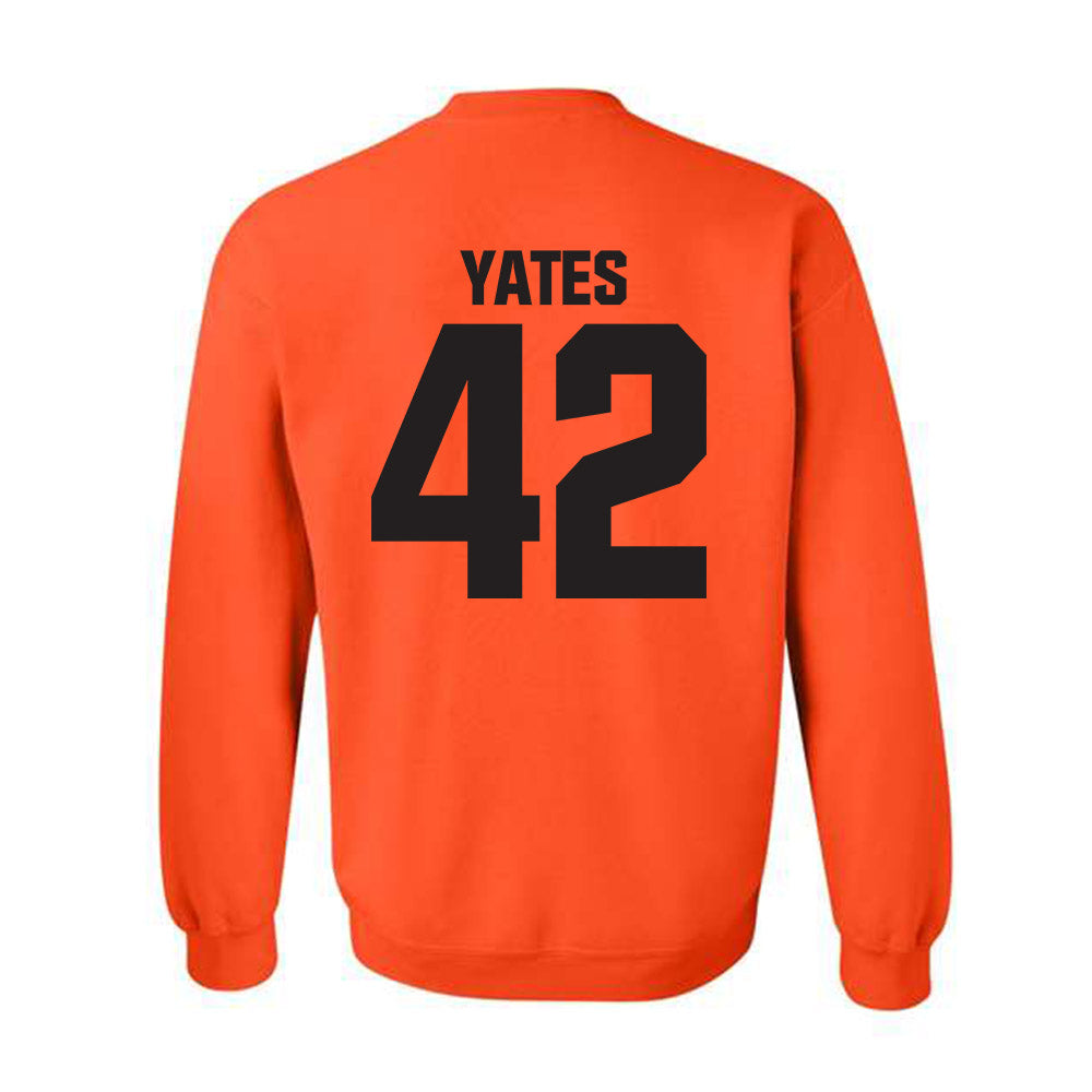 Oklahoma State - NCAA Football : Caden Yates - Classic Shersey Crewneck Sweatshirt-1