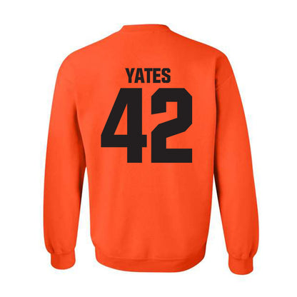 Oklahoma State - NCAA Football : Caden Yates - Classic Shersey Crewneck Sweatshirt-1