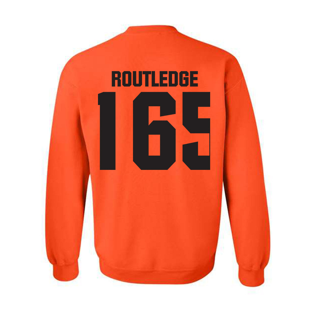 Oklahoma State - NCAA Wrestling : Kody Routledge - Classic Shersey Crewneck Sweatshirt-1