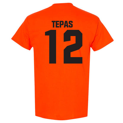 Oklahoma State - NCAA Football : Luke Tepas - Classic Shersey T-Shirt-1