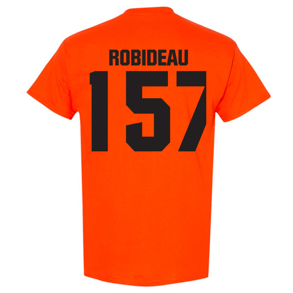 Oklahoma State - NCAA Wrestling : Landon Robideau - Classic Shersey T-Shirt-1