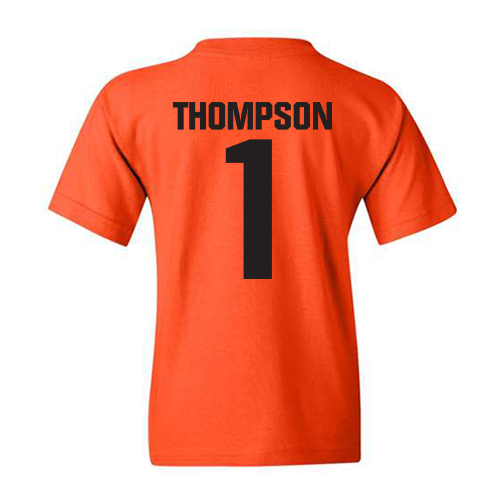Oklahoma State - NCAA Baseball : Brock Thompson - Classic Shersey Youth T-Shirt-1