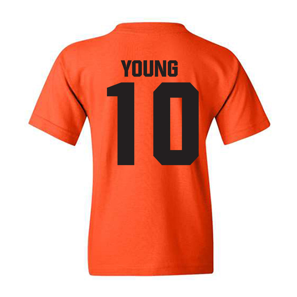 Oklahoma State - NCAA Football : Wyatt Young - Classic Shersey Youth T-Shirt-1