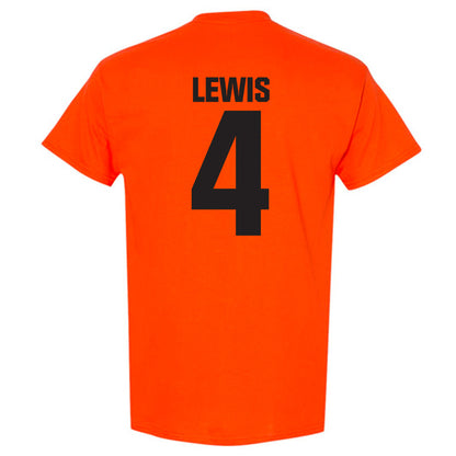Oklahoma State - NCAA Football : Terrence Lewis - Classic Shersey T-Shirt-1