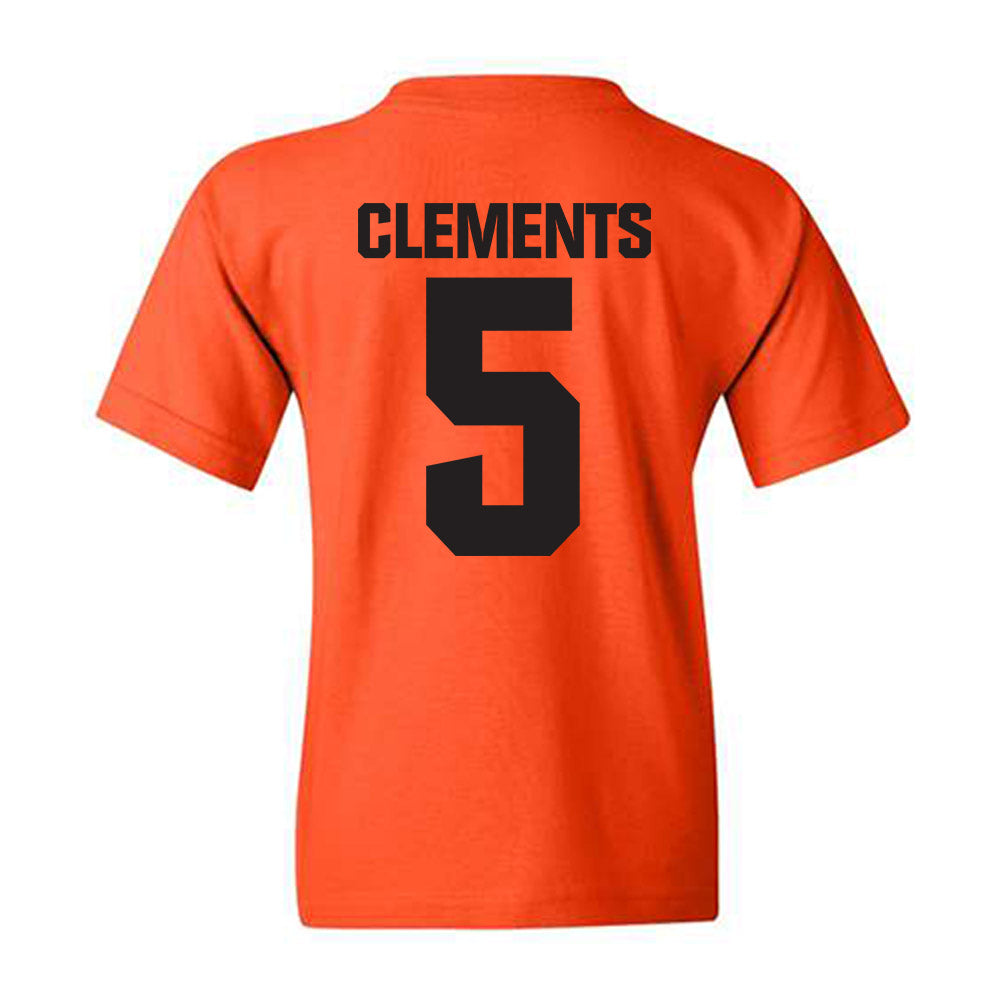 Oklahoma State - NCAA Football : Saadiq Clements - Classic Shersey Youth T-Shirt-1