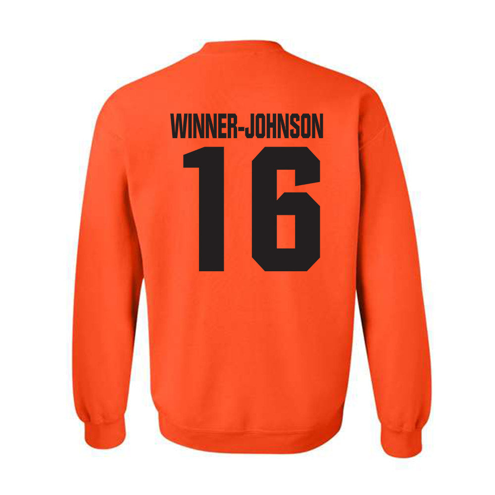Oklahoma State - NCAA Football : Dallas Winner-Johnson - Classic Shersey Crewneck Sweatshirt-1