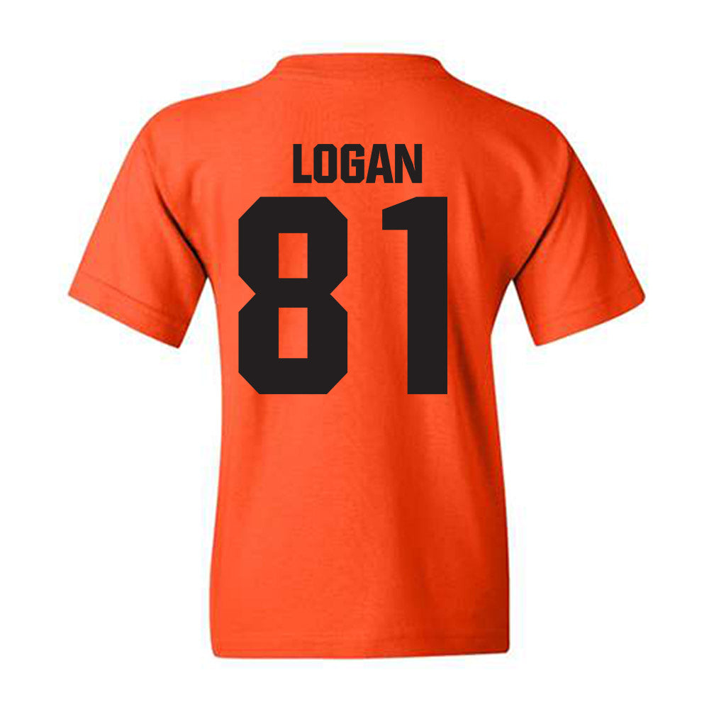 Oklahoma State - NCAA Football : Luke Logan - Classic Shersey Youth T-Shirt-1