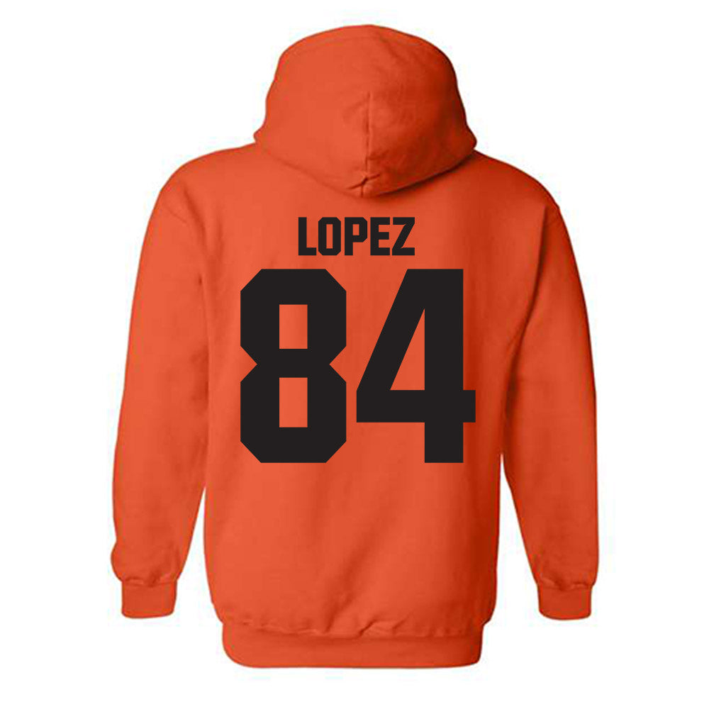 Oklahoma State - NCAA Football : Matrail Lopez - Classic Shersey Hooded Sweatshirt-1