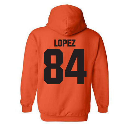 Oklahoma State - NCAA Football : Matrail Lopez - Classic Shersey Hooded Sweatshirt-1