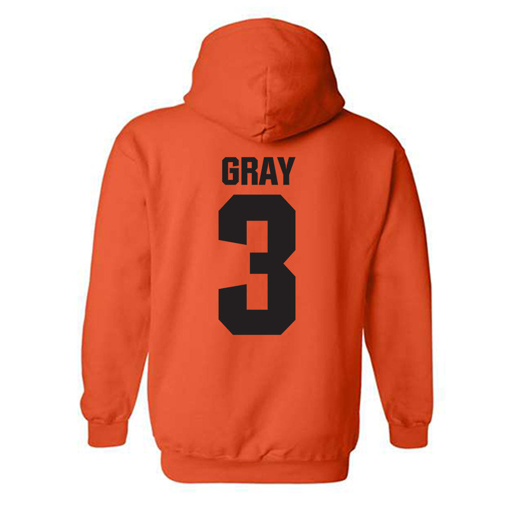 Oklahoma State - NCAA Women's Basketball : Micah Gray - Classic Shersey Hooded Sweatshirt-1