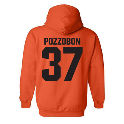 Oklahoma State - NCAA Football : Lachie Pozzobon - Classic Shersey Hooded Sweatshirt-1