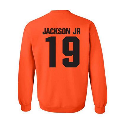 Oklahoma State - NCAA Football : DJ Jackson Jr - Classic Shersey Crewneck Sweatshirt-1