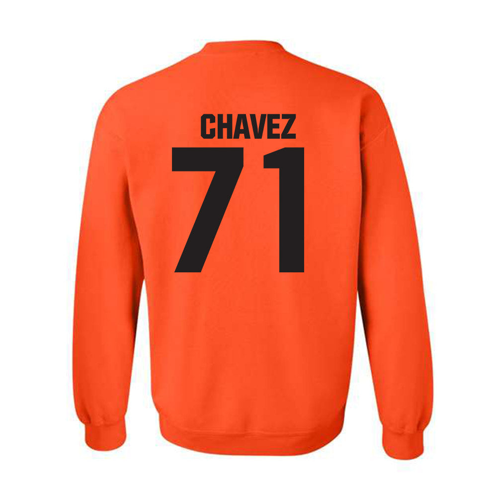 Oklahoma State - NCAA Football : Miguel Chavez - Classic Shersey Crewneck Sweatshirt-1