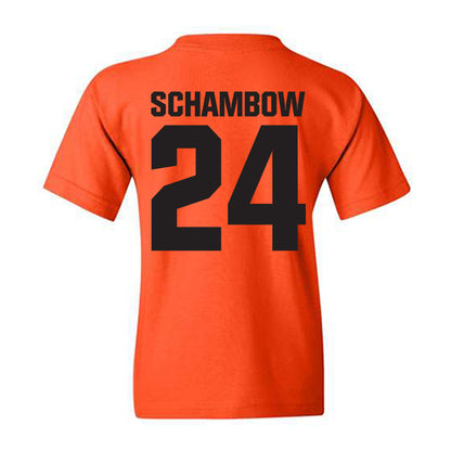 Oklahoma State - NCAA Baseball : Quinn Schambow - Classic Shersey Youth T-Shirt-1