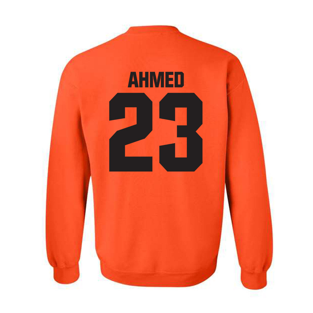 Oklahoma State - NCAA Men's Basketball : Benjamin Ahmed - Classic Shersey Crewneck Sweatshirt-1