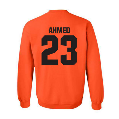 Oklahoma State - NCAA Men's Basketball : Benjamin Ahmed - Classic Shersey Crewneck Sweatshirt-1