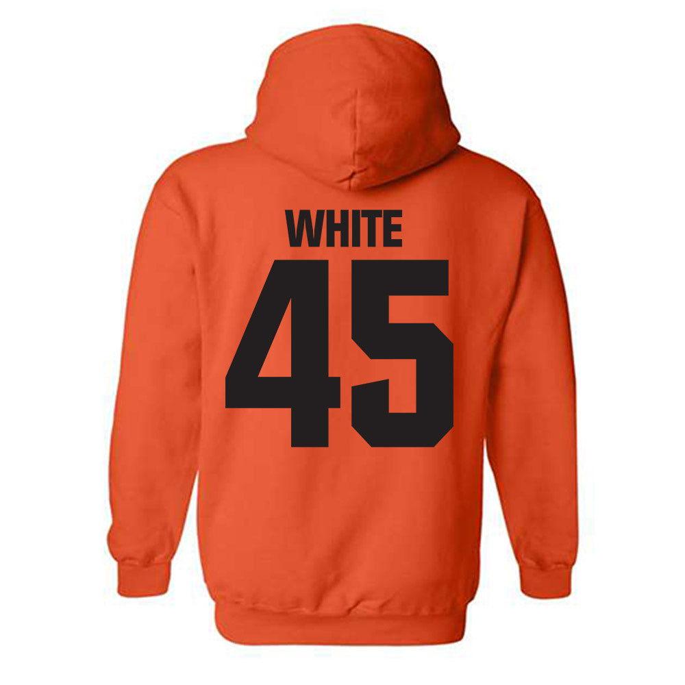Oklahoma State - NCAA Football : Enai White - Classic Shersey Hooded Sweatshirt-1