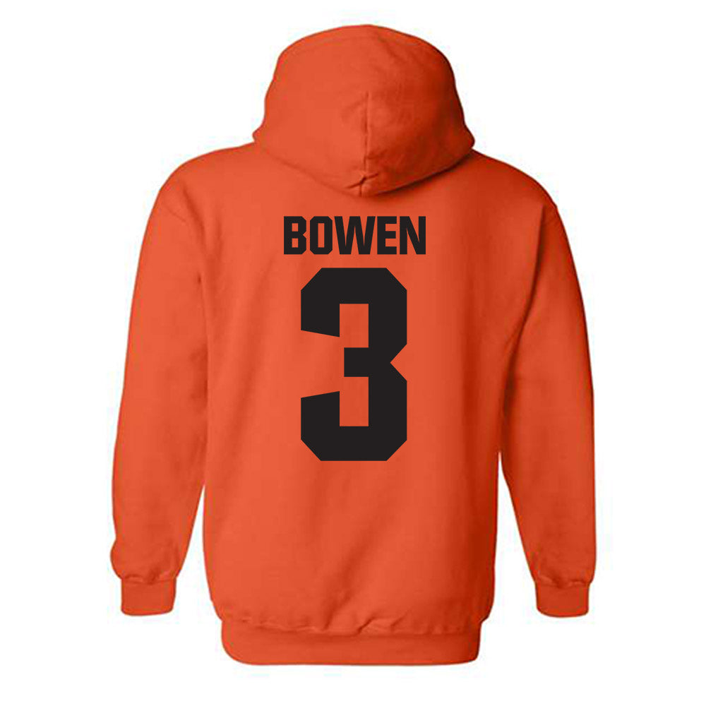 Oklahoma State - NCAA Baseball : Terrance Bowen - Classic Shersey Hooded Sweatshirt-1