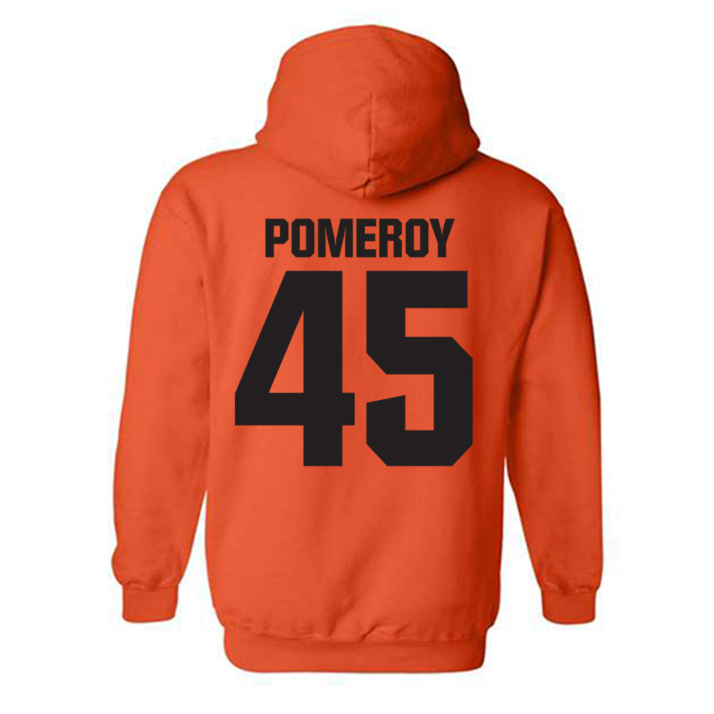 Oklahoma State - NCAA Baseball : Deacon Pomeroy - Classic Shersey Hooded Sweatshirt-1