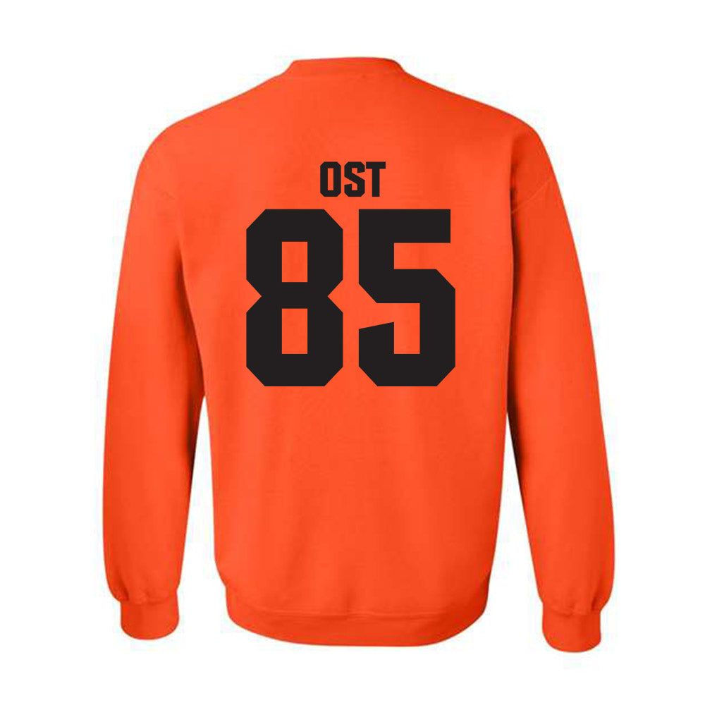 Oklahoma State - NCAA Football : Nate Ost - Classic Shersey Crewneck Sweatshirt-1