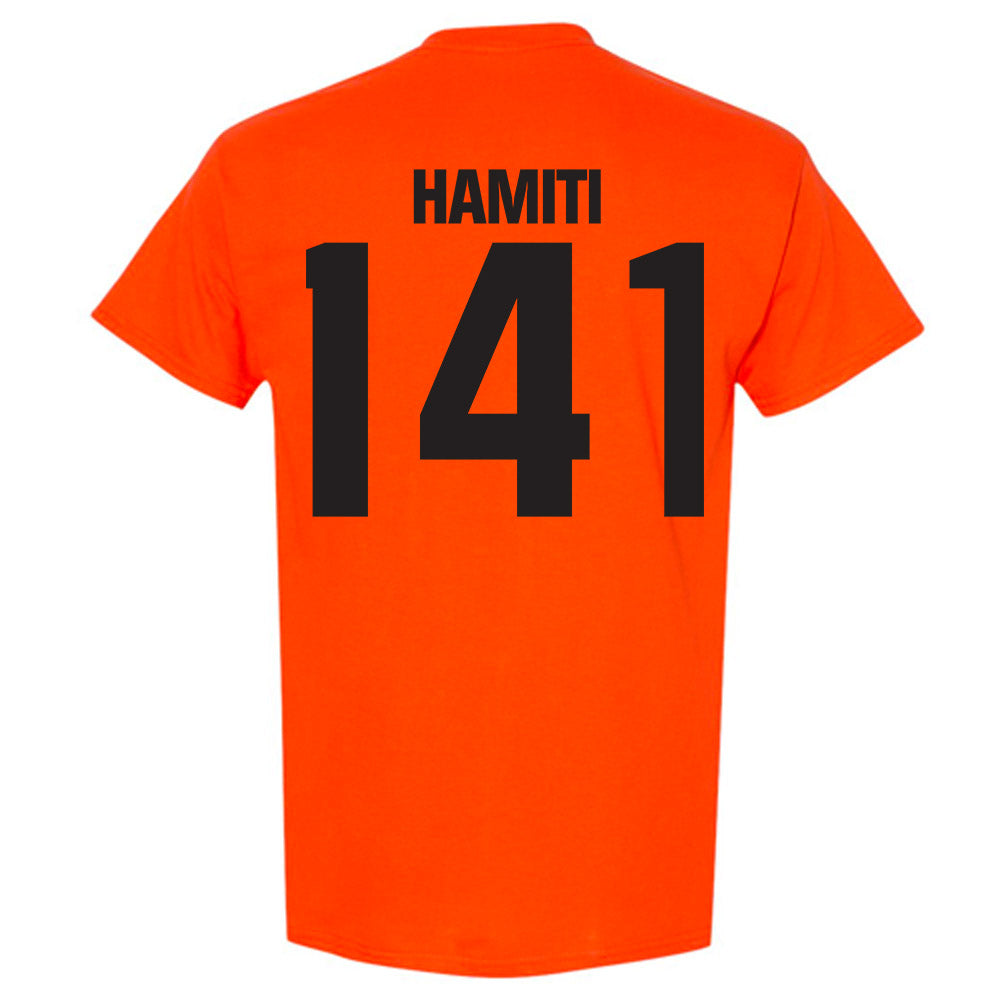 Oklahoma State - NCAA Wrestling : Jake Hamiti - Classic Shersey T-Shirt-1