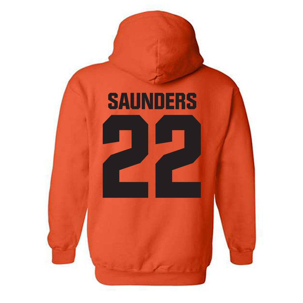 Oklahoma State - NCAA Baseball : Evan Saunders - Classic Shersey Hooded Sweatshirt-1