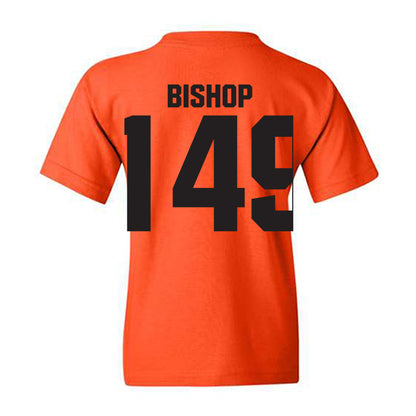 Oklahoma State - NCAA Wrestling : Max Bishop - Classic Shersey Youth T-Shirt-1