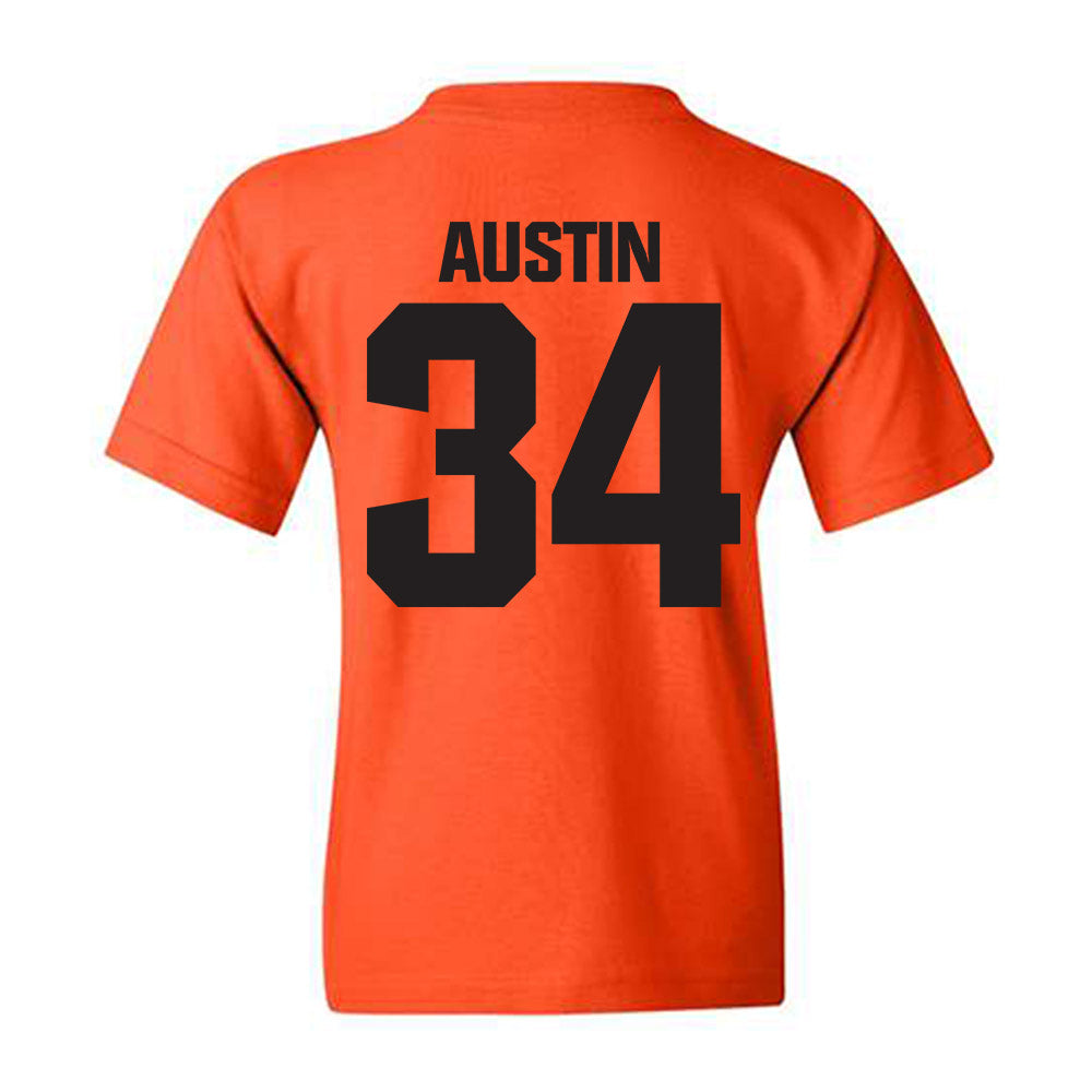 Oklahoma State - NCAA Softball : Jayelle Austin - Classic Shersey Youth T-Shirt-1