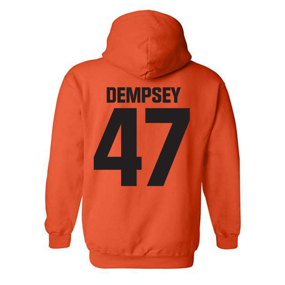Oklahoma State - NCAA Football : Harrison Dempsey - Classic Shersey Hooded Sweatshirt-1