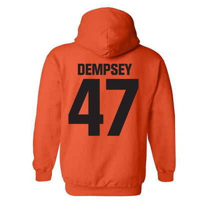 Oklahoma State - NCAA Football : Harrison Dempsey - Classic Shersey Hooded Sweatshirt-1