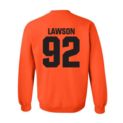 Oklahoma State - NCAA Football : Jerry Lawson - Classic Shersey Crewneck Sweatshirt-1