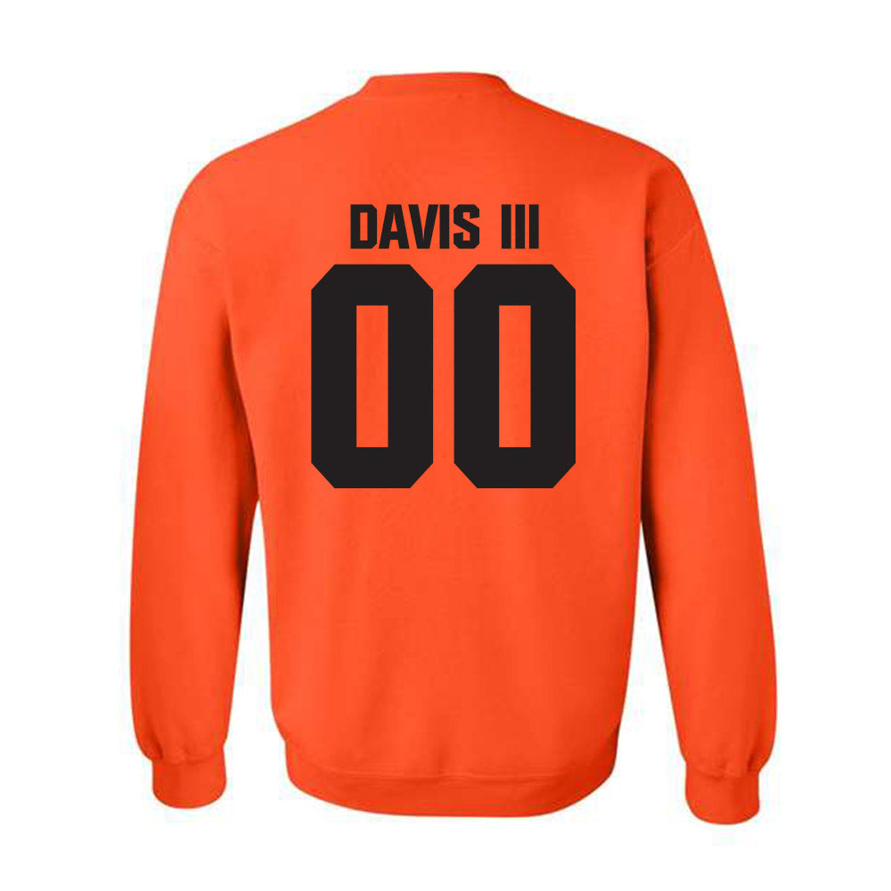 Oklahoma State - NCAA Football : Marrel Davis III - Classic Shersey Crewneck Sweatshirt-1