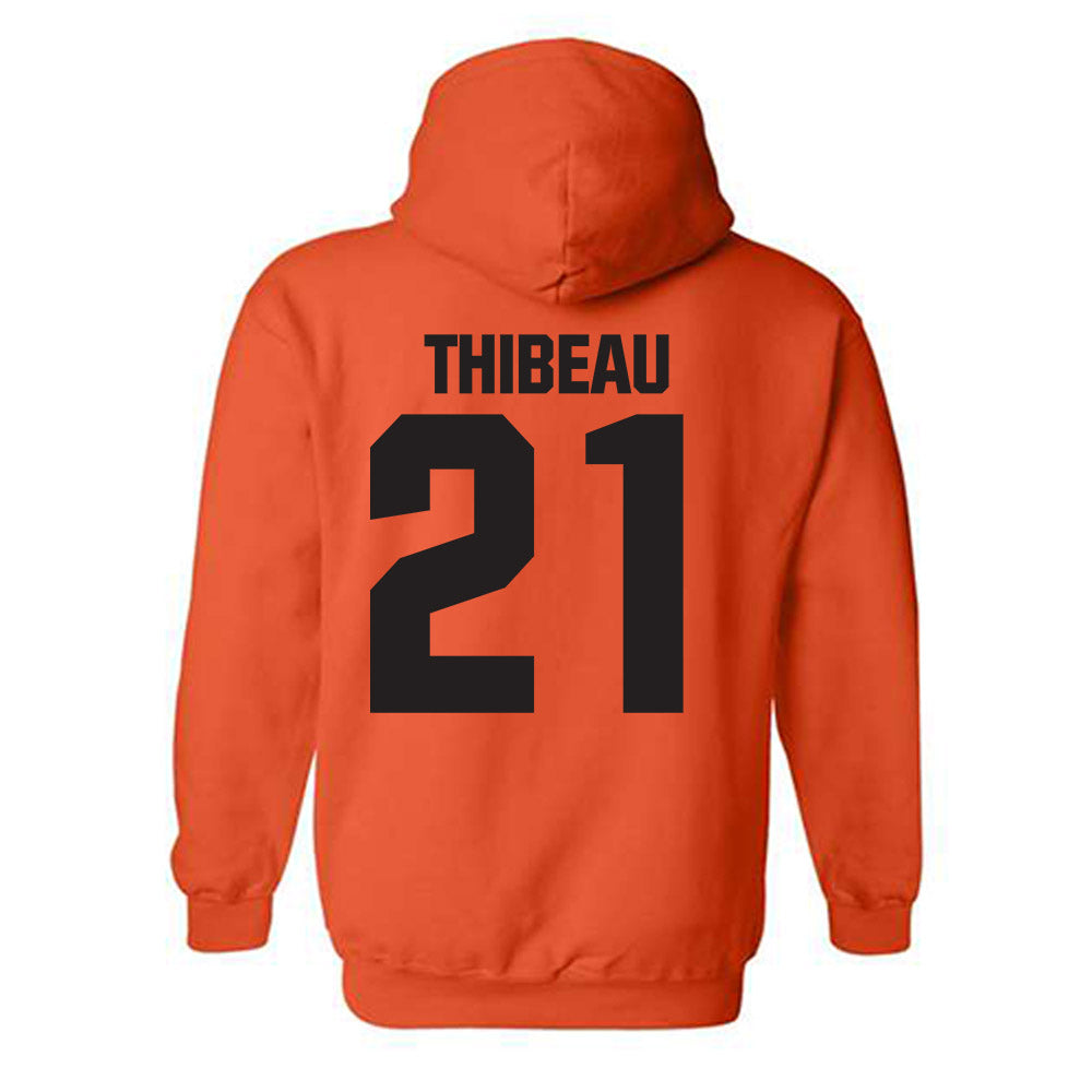 Oklahoma State - NCAA Women's Soccer : Taryn Thibeau - Classic Shersey Hooded Sweatshirt-1