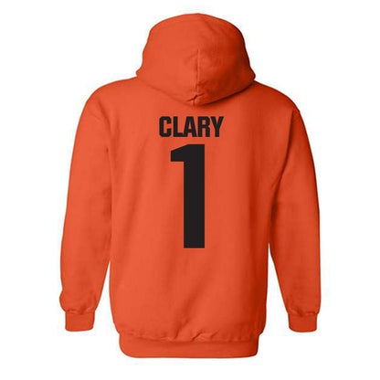 Oklahoma State - NCAA Men's Basketball : Kanye Clary - Classic Shersey Hooded Sweatshirt-1