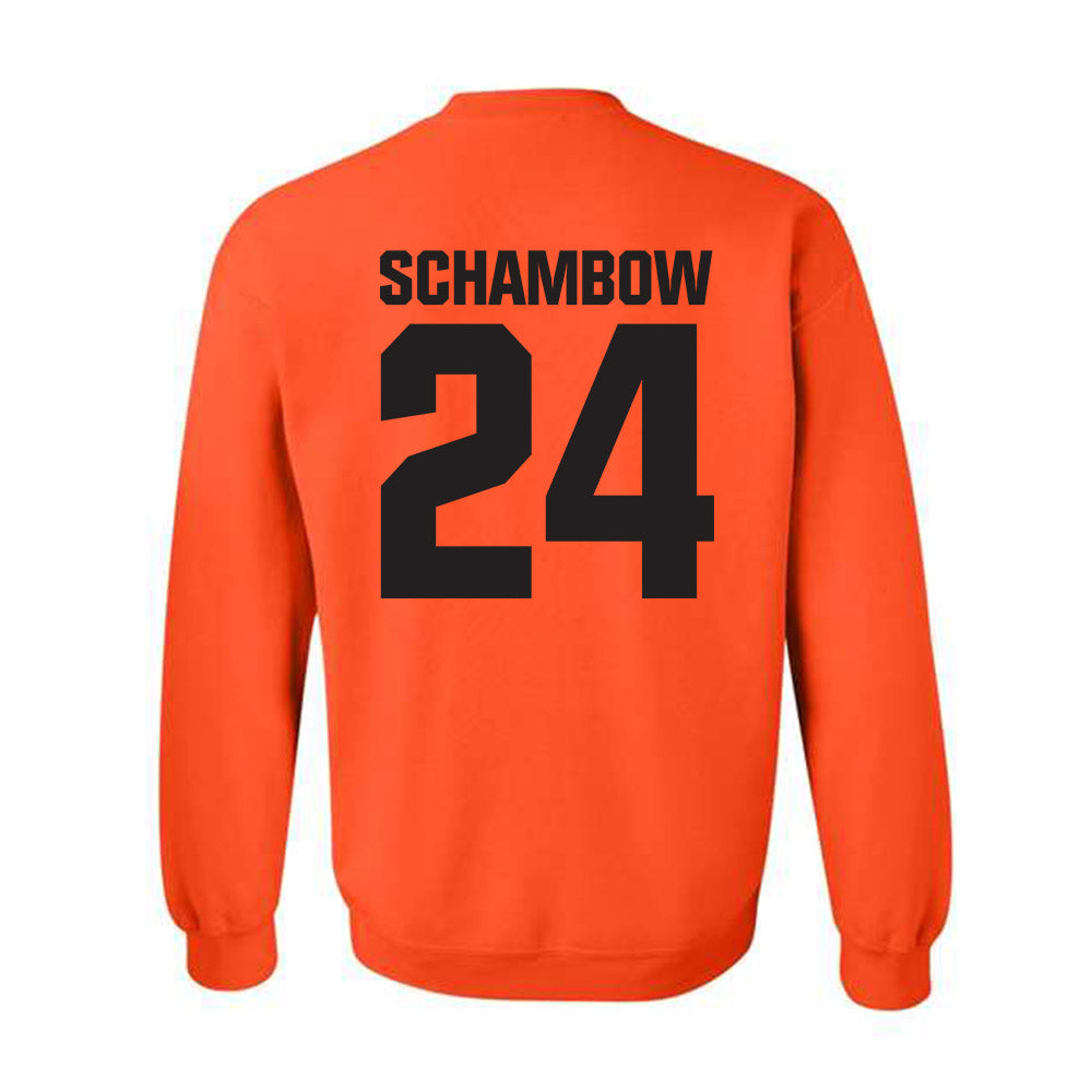Oklahoma State - NCAA Baseball : Quinn Schambow - Classic Shersey Crewneck Sweatshirt-1