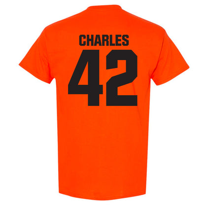 Oklahoma State - NCAA Football : Malik Charles - Classic Shersey T-Shirt-1