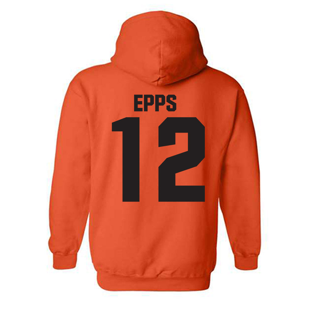 Oklahoma State - NCAA Football : Cameron Epps - Classic Shersey Hooded Sweatshirt-1