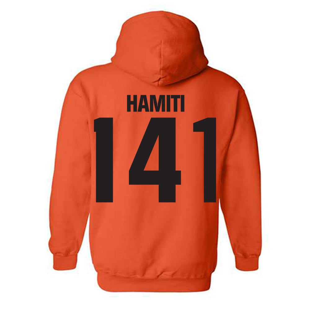 Oklahoma State - NCAA Wrestling : Jake Hamiti - Classic Shersey Hooded Sweatshirt-1