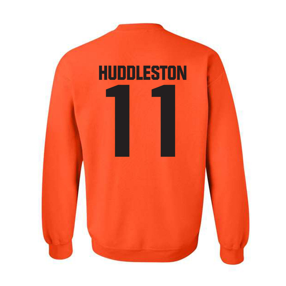 Oklahoma State - NCAA Football : Keviyan Huddleston - Classic Shersey Crewneck Sweatshirt-1