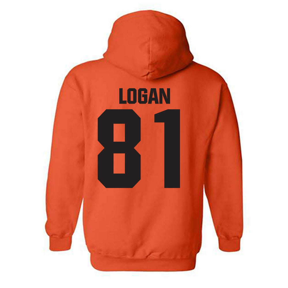 Oklahoma State - NCAA Football : Luke Logan - Classic Shersey Hooded Sweatshirt-1