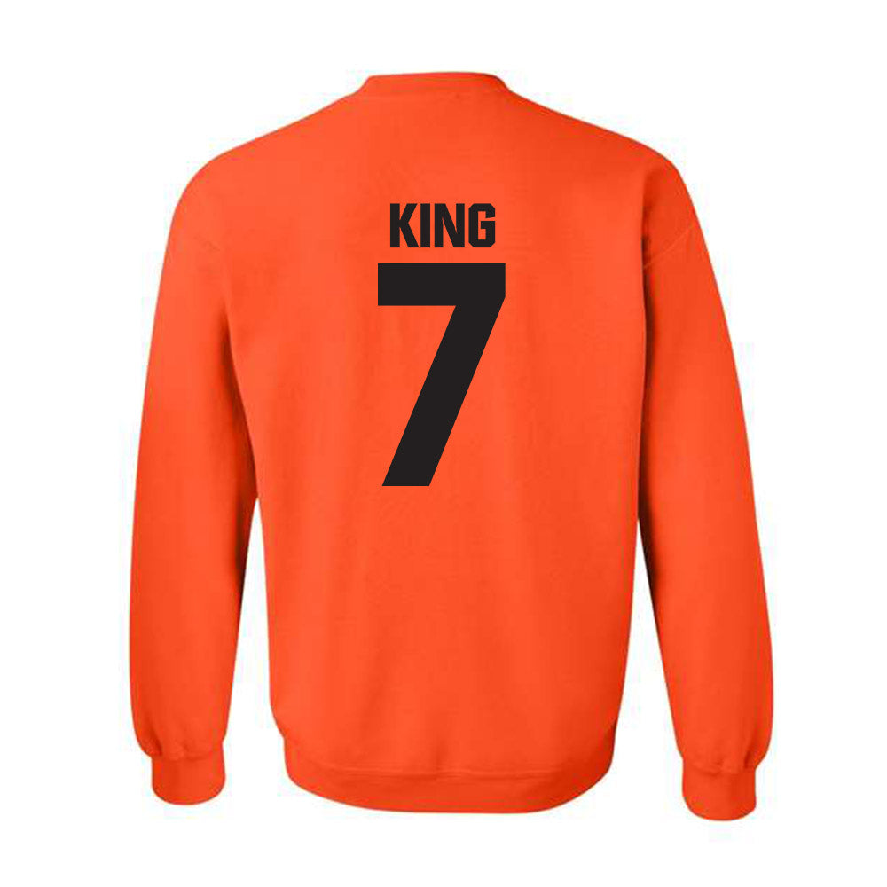 Oklahoma State - NCAA Women's Soccer : Sherline King - Classic Shersey Crewneck Sweatshirt-1