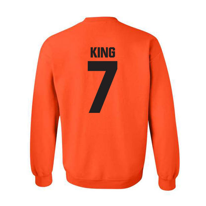 Oklahoma State - NCAA Women's Soccer : Sherline King - Classic Shersey Crewneck Sweatshirt-1