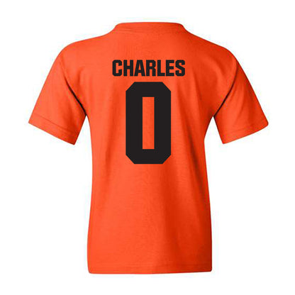 Oklahoma State - NCAA Football : Malik Charles - Classic Shersey Youth T-Shirt-1